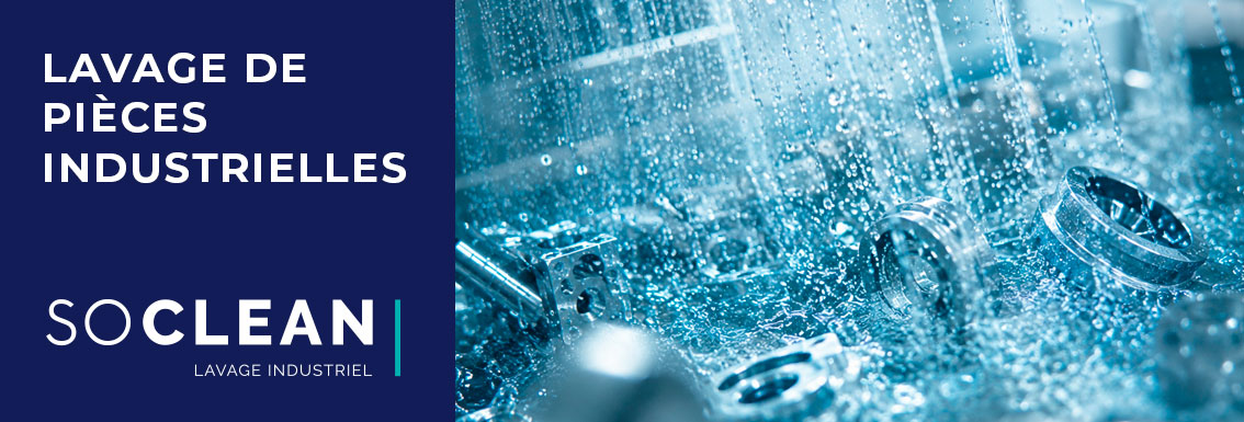 Lavage de pièces industrielles