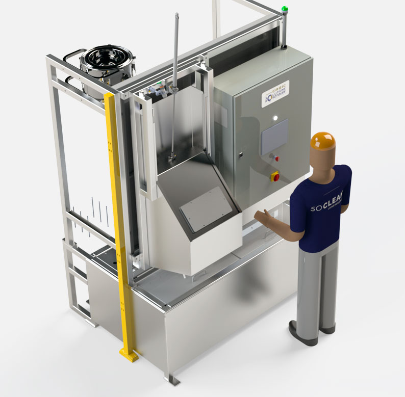 machine de lavage industriel