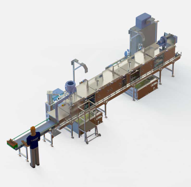 machine de lavage industriel